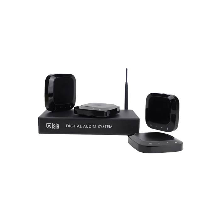 Laia TPQ22 T-POD QUAD 22, Sistema de Audio USB con 4 Micrófonos Omnidireccionales, Inalámbrico, para Salas Grandes Laia TPQ22 T-POD QUAD 22, Sistema de Audio USB con 4 Micrófonos Omnidireccionales, Inalámbrico, para Salas Grandes