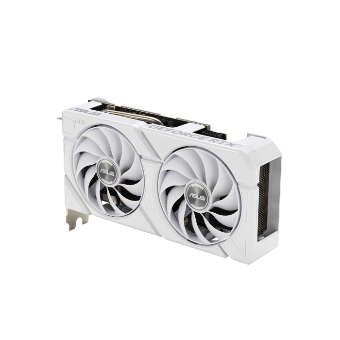 ASUS Dual -RTX4060TI-O8G-EVO-WHITE NVIDIA GeForce RTX 4060 Ti 8 GB GDDR6 6