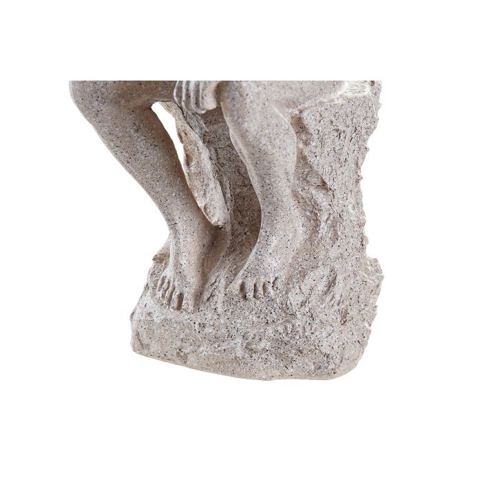 DKD Home Decor Figura de Hombre Moderno en Resina Color Beige, 11 x 25 x 12 cm 2
