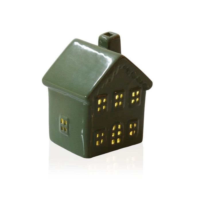Figura Decorativa Versa Verde Casa 5,8 X 8 X 6,7 CM Figura Decorativa 2 Figura Decorativa Versa Verde Casa 5,8 X 8 X 6,7 CM Figura Decorativa 2