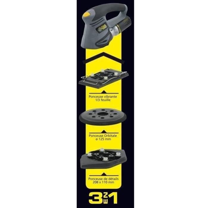 Lijadora multifunción Fartools MPS200 200 W 125 mm 3 Lijadora multifunción Fartools MPS200 200 W 125 mm 3