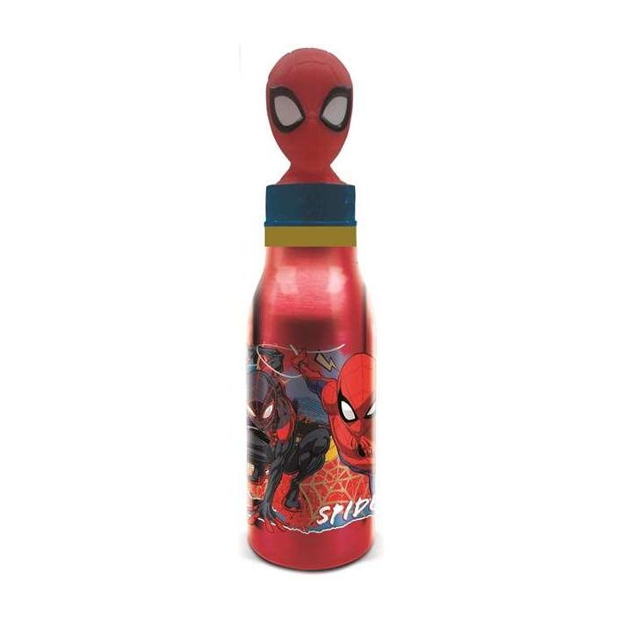Stor Botella de aluminio Spiderman Moving Target 3D 690 ml
