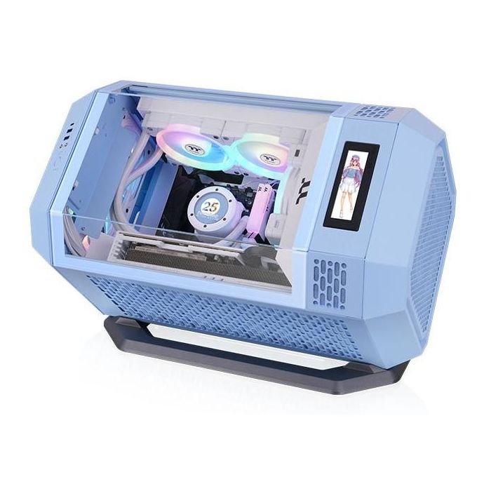 Thermaltake AC-078-ONFNAN-A1 Kit de conversión de torre a rack para Carcasa Mini Tower Negro/Azul 5 Thermaltake AC-078-ONFNAN-A1 Kit de conversión de torre a rack para Carcasa Mini Tower Negro/Azul 5