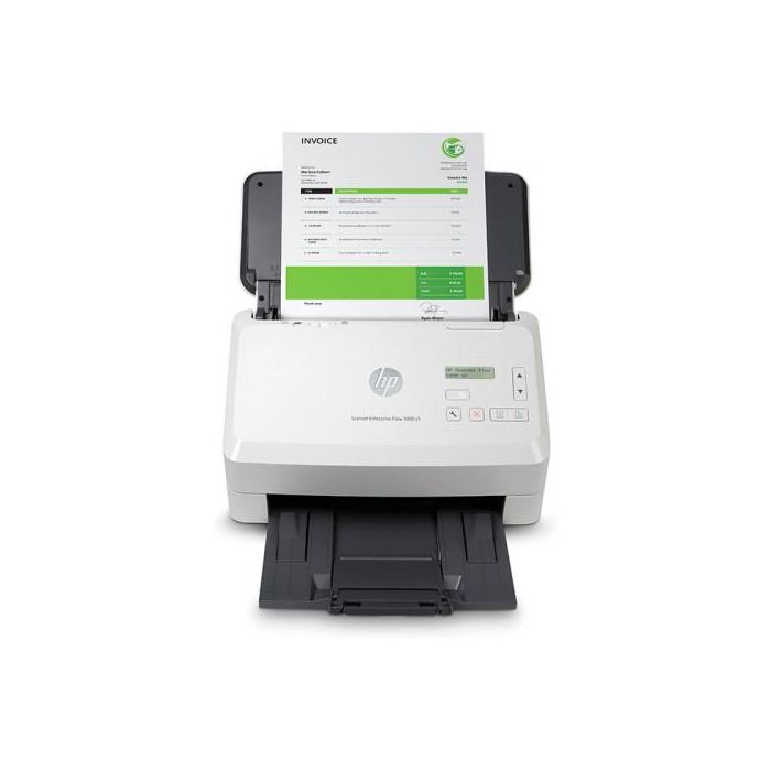 HP Escáner ScanJet Enterprise Flow 5000 s5 6FW09A Alimentado con Hojas 600 x 600 DPI A4 Blanco HP Escáner ScanJet Enterprise Flow 5000 s5 6FW09A Alimentado con Hojas 600 x 600 DPI A4 Blanco