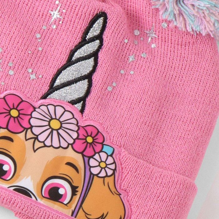 Gorro, Bufanda y Guantes The Paw Patrol Rosa 3 Piezas 4 Gorro, Bufanda y Guantes The Paw Patrol Rosa 3 Piezas 4