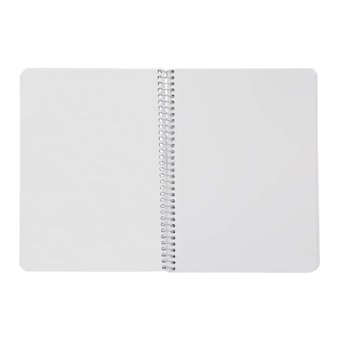 Liderpapel Cuaderno espiral A5 tapa blanda 80 hojas 75gr liso colores surtidos 7