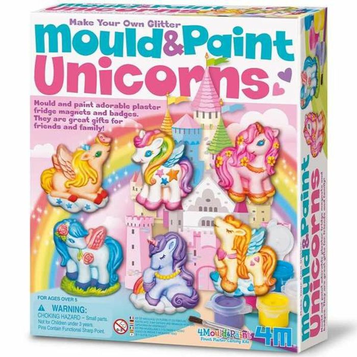 Moldea y pinta unicornios 18,2x5x21,3 cm Moldea y pinta unicornios 18,2x5x21,3 cm
