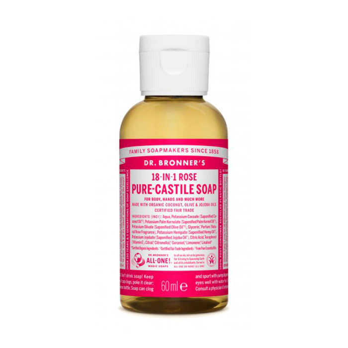 Dr Bronner'S Jábon Líquido Rosas 60 mL