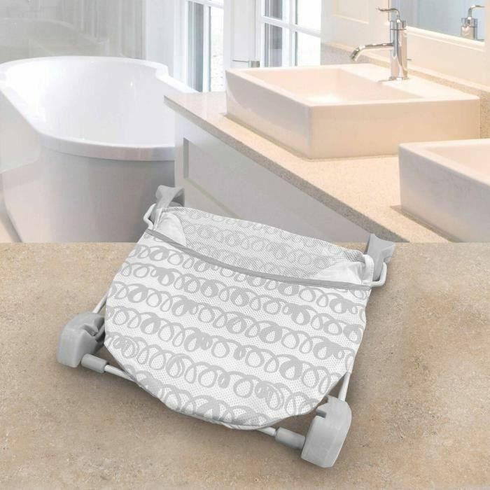 Ingenuity ING0012914199978 Asiento de baño plegable para bebé gris 2 Ingenuity ING0012914199978 Asiento de baño plegable para bebé gris 2