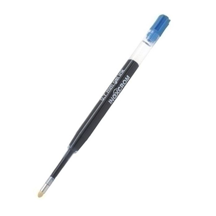 Inoxcrom Bolígrafo Roller Gel 0.7 mm Azul (Set de 5) (Set de 5)