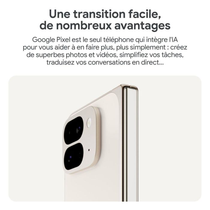 Smartphone Google Pixel 9 Pro Fold 8" Octa Core 16 GB RAM 256 GB Beige