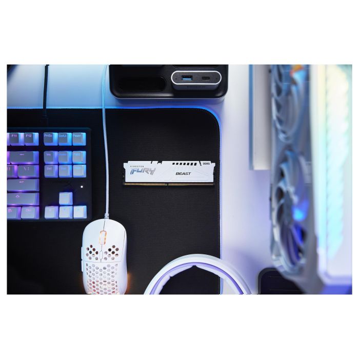 Kingston FURY Beast 16GB 6000MT/s DDR5 CL36 Blanco EXPO - KF560C36BWE2-16 7 Kingston FURY Beast 16GB 6000MT/s DDR5 CL36 Blanco EXPO - KF560C36BWE2-16 7