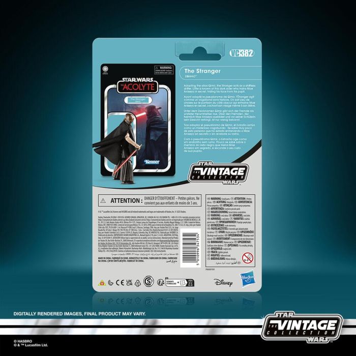 Figura The Stranger Qimir The Acolyte Star Wars 9,5cm 9 Figura The Stranger Qimir The Acolyte Star Wars 9,5cm 9