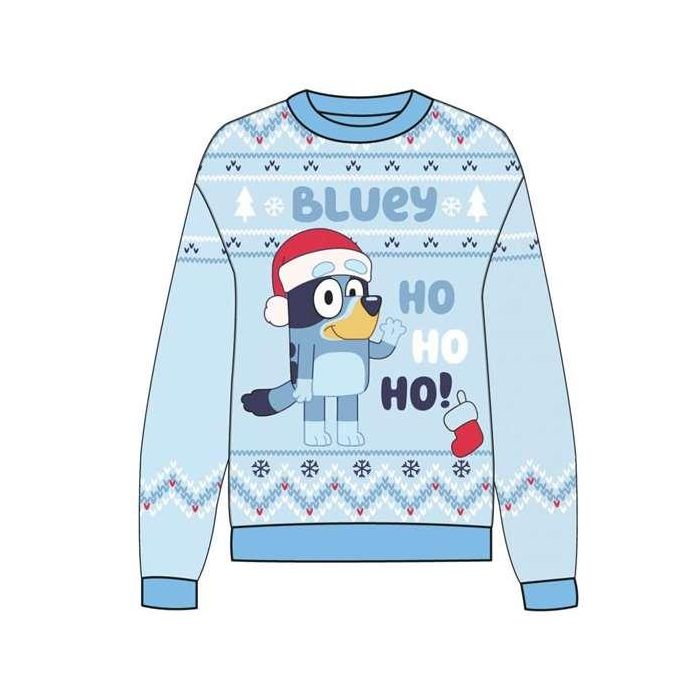 Jersey punto navideño bluey 6 años 0 Jersey punto navideño bluey 6 años 0