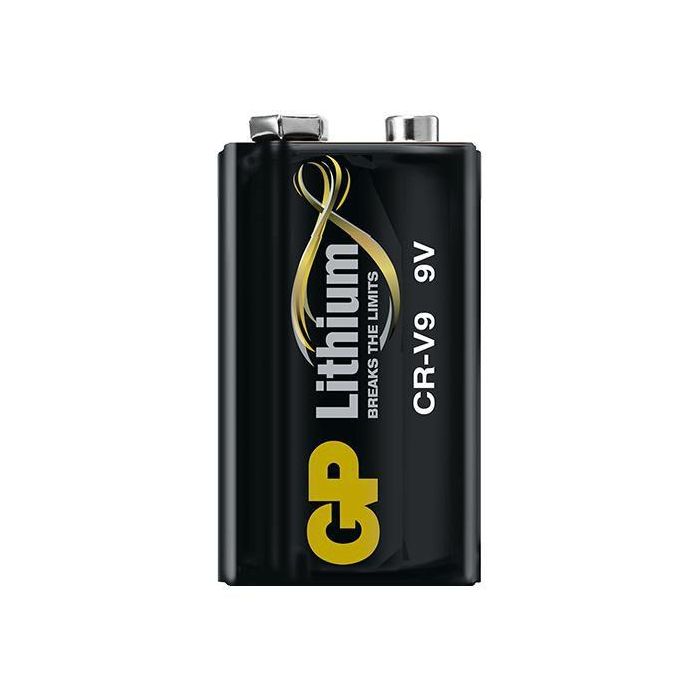 GP CRV9SD-2U1 Pila de Litio 9V, Paquete de 1 Unidad 1 GP CRV9SD-2U1 Pila de Litio 9V, Paquete de 1 Unidad 1