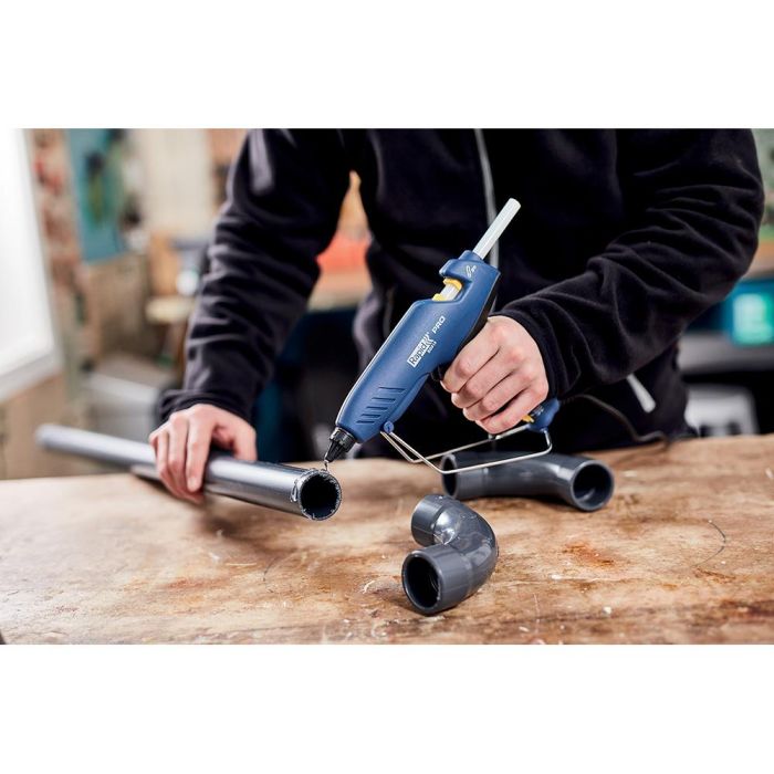 Rapid Pistola de Cola Profesional EG313 5001490 100W para Barras de Silicona Ø11-12 mm 5 Rapid Pistola de Cola Profesional EG313 5001490 100W para Barras de Silicona Ø11-12 mm 5