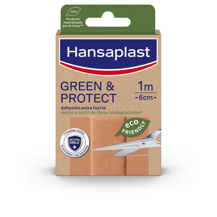 Hansaplast Green & Protect Tiras 10 Unidades