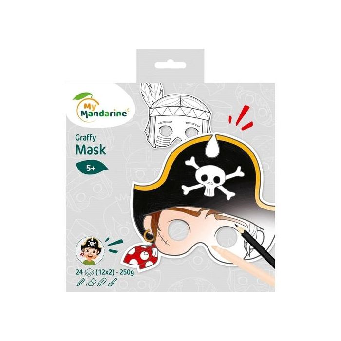 Cuaderno De Mascaras Avenue Mandarine Graffy Chico 250G