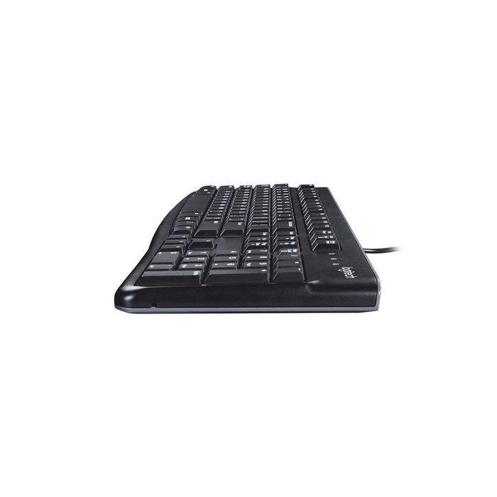 Logitech K120 Teclado para Negocio USB, Resistente a Derrames, Teclas Silenciosas de Perfil Bajo, Teclado Numérico Plug & Play 3 Logitech K120 Teclado para Negocio USB, Resistente a Derrames, Teclas Silenciosas de Perfil Bajo, Teclado Numérico Plug & Play 3