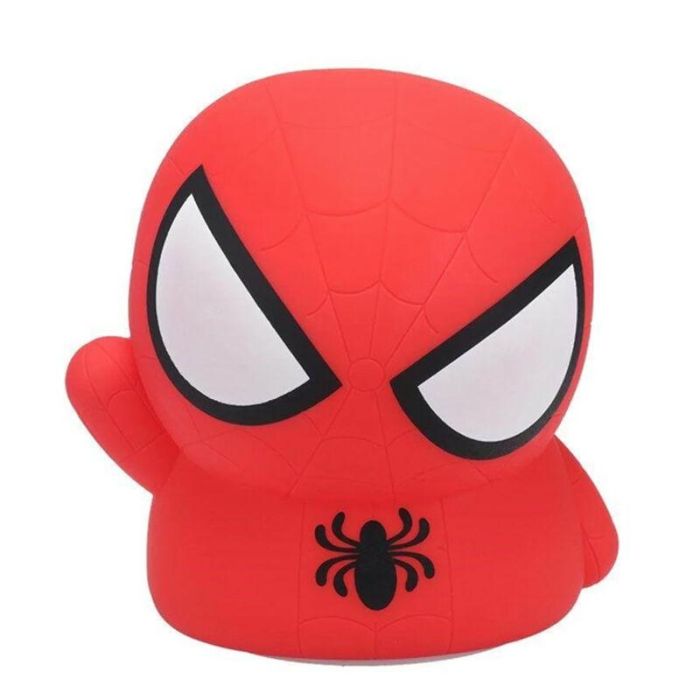 Paladone Lámpara Silicona 3D Marvel Spiderman con 3 niveles de brillo y USB recargable 1 Paladone Lámpara Silicona 3D Marvel Spiderman con 3 niveles de brillo y USB recargable 1