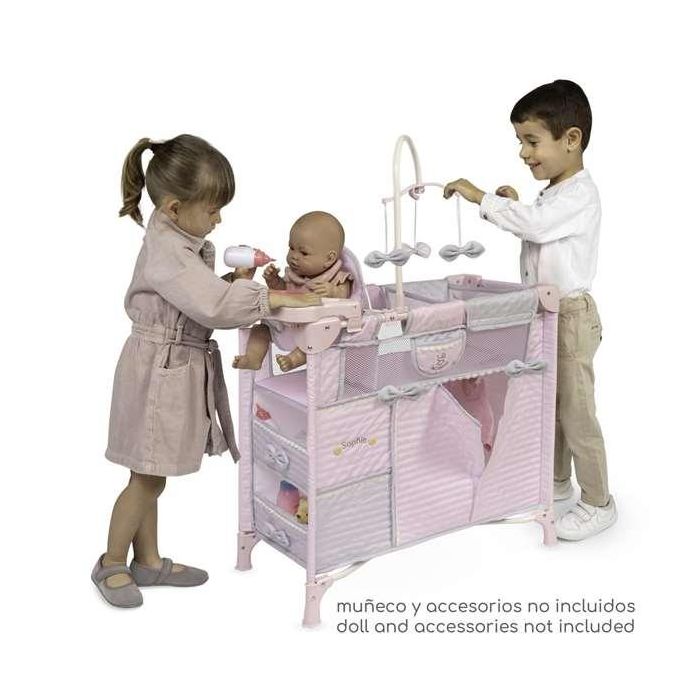 Armario cambiador plegable con accesorios - para muñecas de hasta 42 cm. 1 Armario cambiador plegable con accesorios - para muñecas de hasta 42 cm. 1