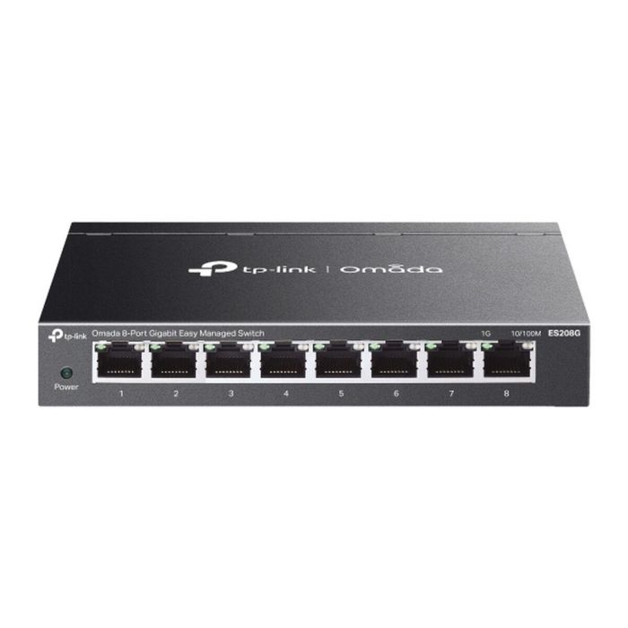 TP-Link Omada ES208G Switch Gestionado L2 Gigabit Ethernet 8 Puertos 5