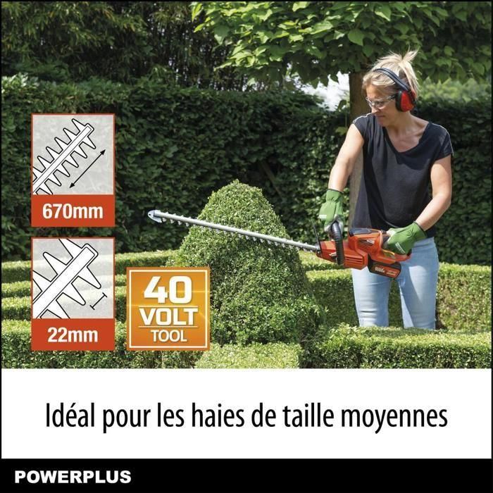 Tamaño de altura de potencia dual POWDPG7536 - 40 V Batería, sin batería o cargador, cuchilla de 670 mm, desviación de 22 mm 3 Tamaño de altura de potencia dual POWDPG7536 - 40 V Batería, sin batería o cargador, cuchilla de 670 mm, desviación de 22 mm 3
