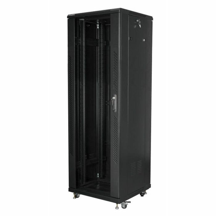 Lanberg FF01-6637-12B Armario Rack 19 Pulgadas 37U 600x600mm, 800kg, IP20, Negro Lanberg FF01-6637-12B Armario Rack 19 Pulgadas 37U 600x600mm, 800kg, IP20, Negro