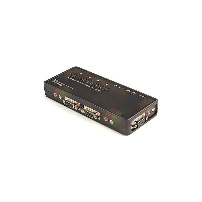 Switch KVM Startech SV411KUSB 1,2 m 1 Switch KVM Startech SV411KUSB 1,2 m 1
