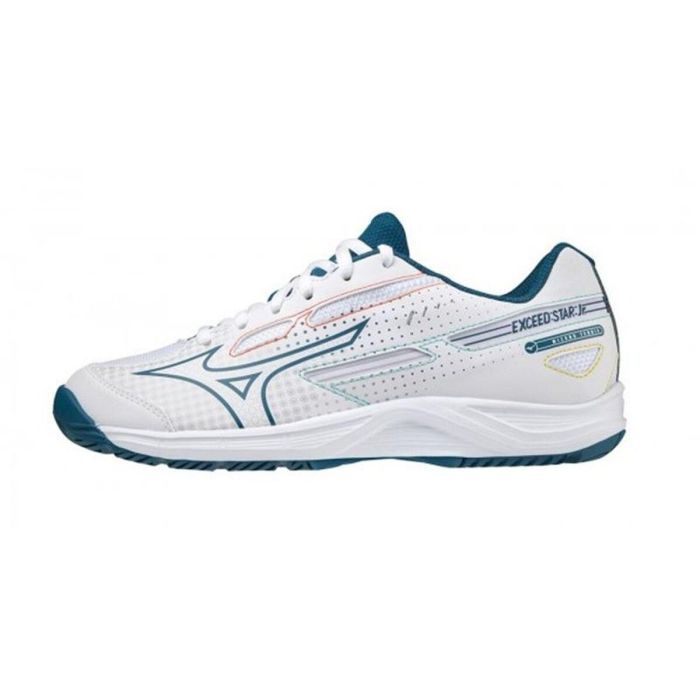 Zapatillas Deportivas Infantiles Mizuno Exceed Star Pádel Blanco 38 1