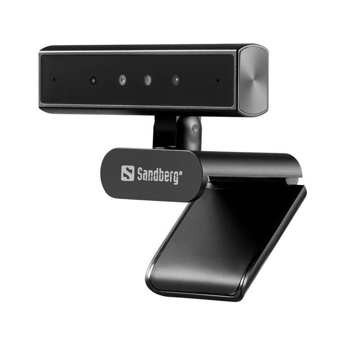 Sandberg Face-ID Webcam Mini Pro 2K, Reconocimiento Facial Windows Hello, Micrófono Integrado para PC 0 Sandberg Face-ID Webcam Mini Pro 2K, Reconocimiento Facial Windows Hello, Micrófono Integrado para PC 0