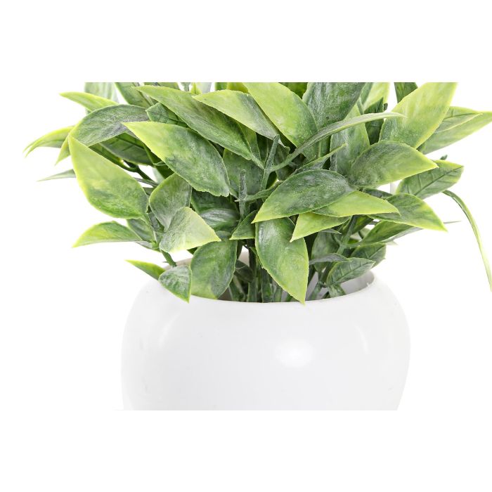 DKD Home Decor Planta Scandi Blanco Negro 12 x 15 x 12 cm (12 Unidades) 2