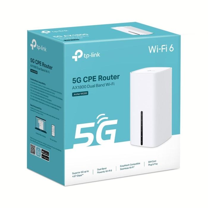 TP-LINK Archer NX200 5G AX1800 Wireless Dual-Band GIG Router - Router - 1 Gbps 3 TP-LINK Archer NX200 5G AX1800 Wireless Dual-Band GIG Router - Router - 1 Gbps 3
