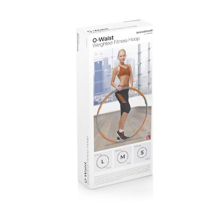Aro de Fitness Desmontable Recubierto de Espuma O-Waist InnovaGoods 1