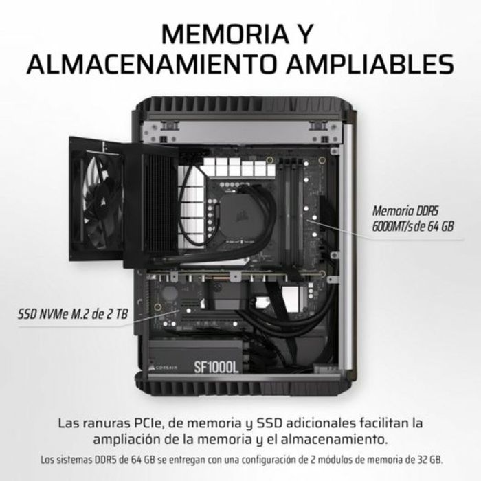 PC de Sobremesa Corsair ONE i500 I9-14900K 64 GB RAM 2 TB SSD Nvidia Geforce RTX 4090 5