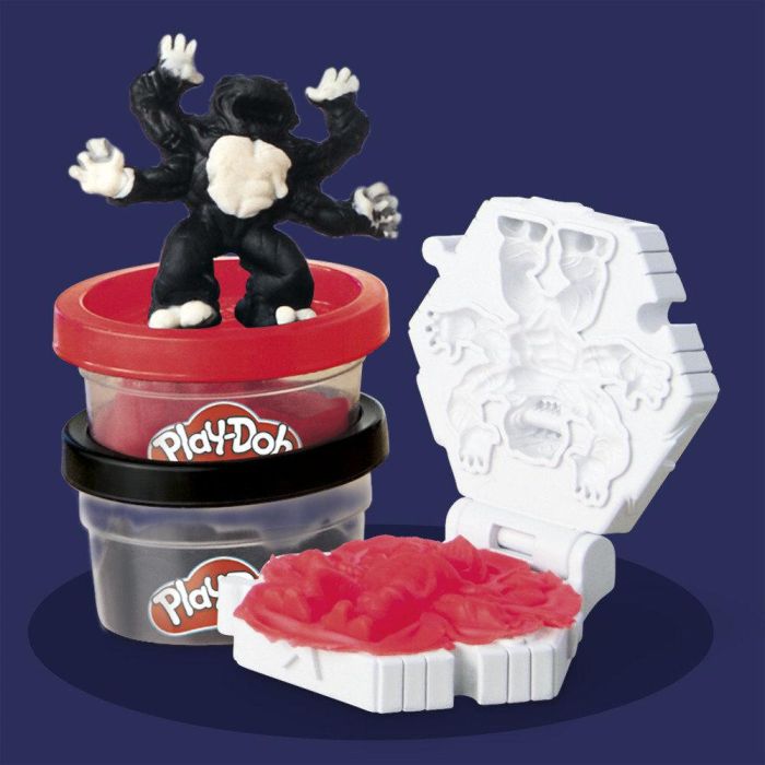 Play-Doh G0555 Set Moto Cortadora Capitán América Marvel Figura de Acción Flexible con Alas 2 en 1 y Molde para Niños +4 años 13 Play-Doh G0555 Set Moto Cortadora Capitán América Marvel Figura de Acción Flexible con Alas 2 en 1 y Molde para Niños +4 años 13
