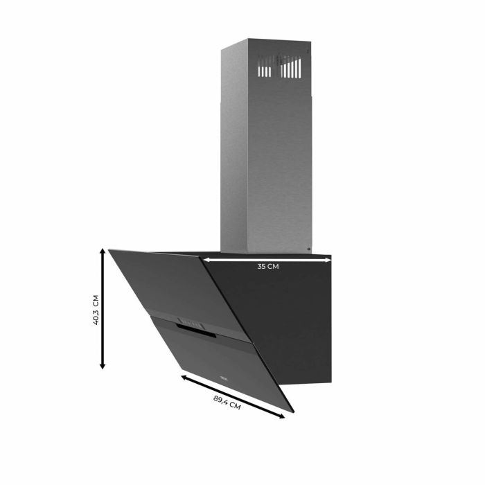 Campana Convencional Cecotec Bolero Flux DT 908010 Negro 5