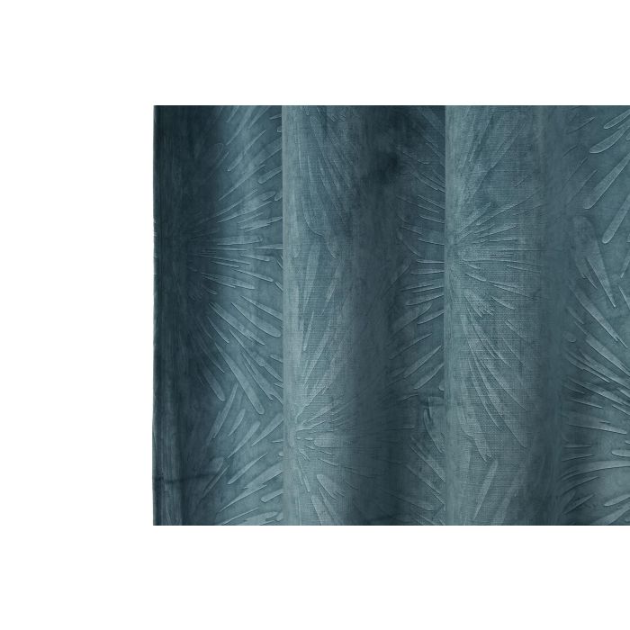 Cortina Urban DKD Home Decor Turquesa 260 x 140 cm (2 Unidades) 2 Cortina Urban DKD Home Decor Turquesa 260 x 140 cm (2 Unidades) 2