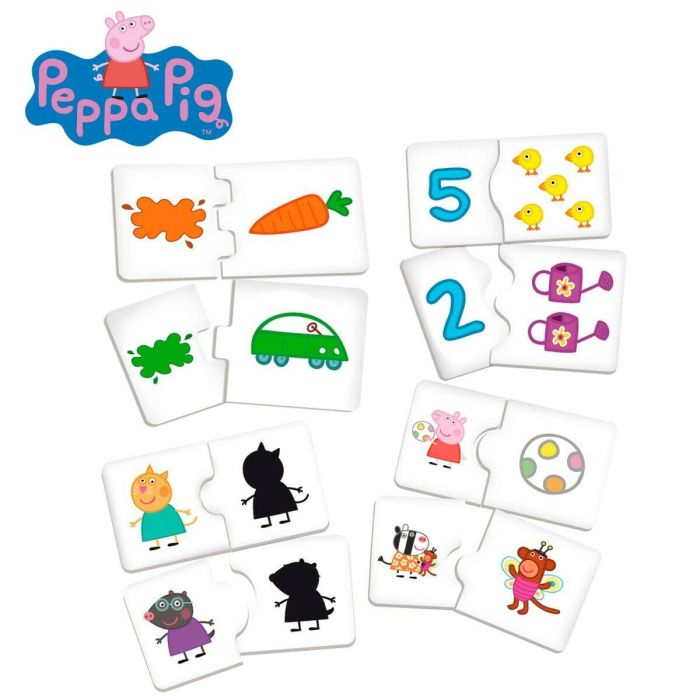 Mesa Multijuegos Peppa Pig (6 Unidades) 1