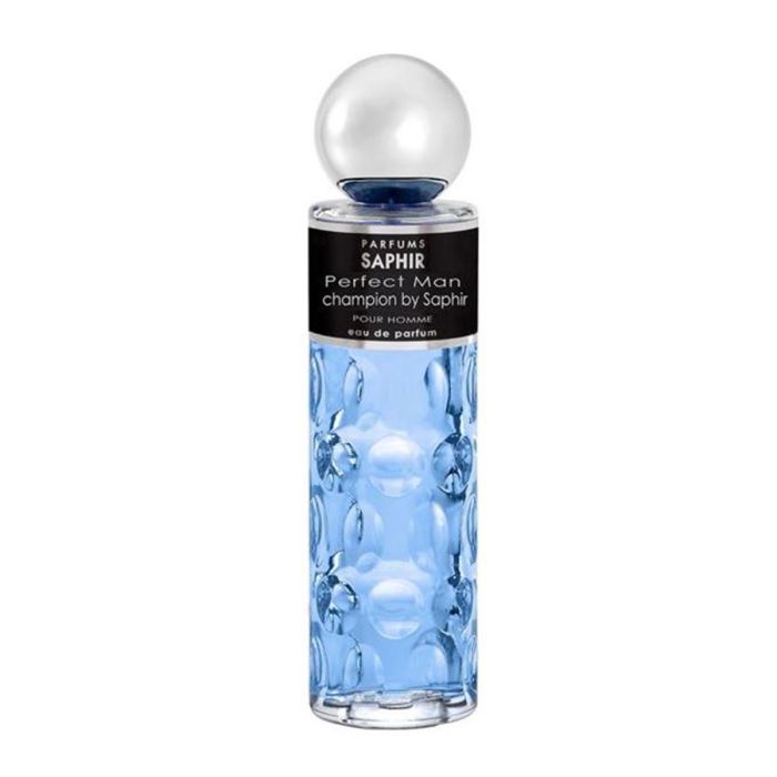 Parfums Saphir Perfect Man Eau de Parfum Vaporizador Hombre 200 ml - Fragancia Amaderada con Notas de Pomelo y Jazmín
