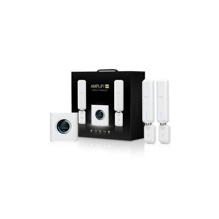 AmpliFi AmpliFi HD WiFi System, 1x AmpliFi Rooter, 2x AmpliFi Meshpoints, 26 dBm, 5.25 Gbps, 802.11ac/a/b/g/n