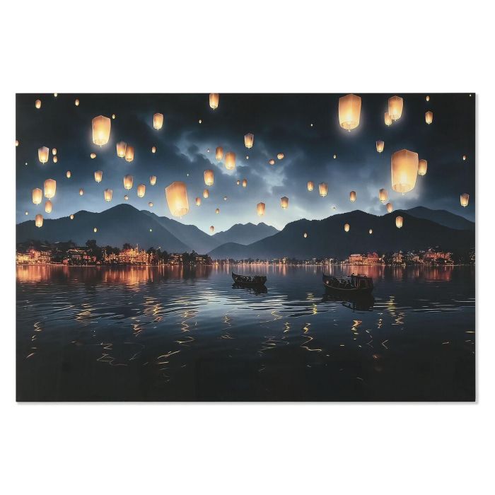 Cuadro Home ESPRIT Cristal Templado 150 x 0,4 x 100 cm