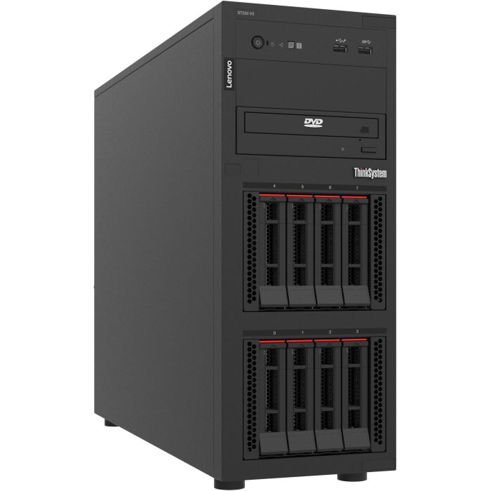 Server Lenovo ISG Thinksystem ST250 V3 1xIntel Xeon 6353P 8C 2.7GHz 65W 1x16GB 1Rx8 SW RD 2x800W 2 Server Lenovo ISG Thinksystem ST250 V3 1xIntel Xeon 6353P 8C 2.7GHz 65W 1x16GB 1Rx8 SW RD 2x800W 2