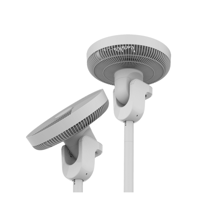 Cecotec 08243 Ventilador de Pie 3 en 1 Plegable Blanco Inalámbrico con Batería 2600mAh, Motor BLDC 22W Ultrasilencioso y Mando a Distancia 1