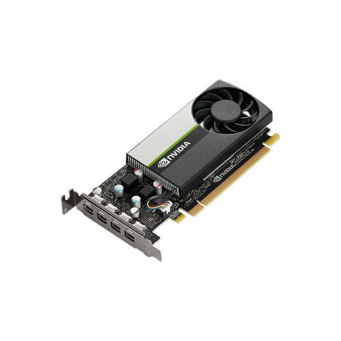 PNY NVIDIA T1000 4GB GDDR6 128bit - Tarjeta Gráfica (VCNT1000-PB) - Resolución 7680x4320, PCIe x16, DirectX 12, OpenGL 4.5