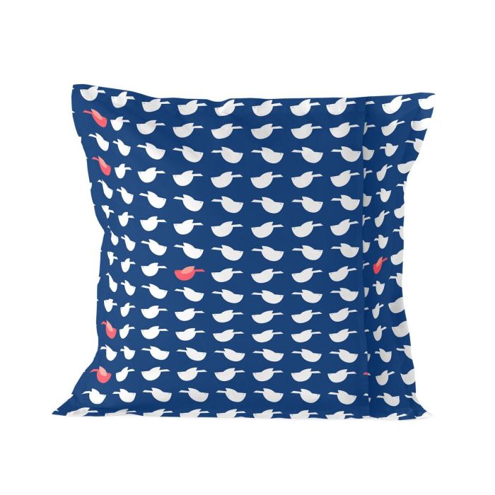 Funda de almohada HappyFriday Moshi Moshi Whale Multicolor 80 x 80 cm 3