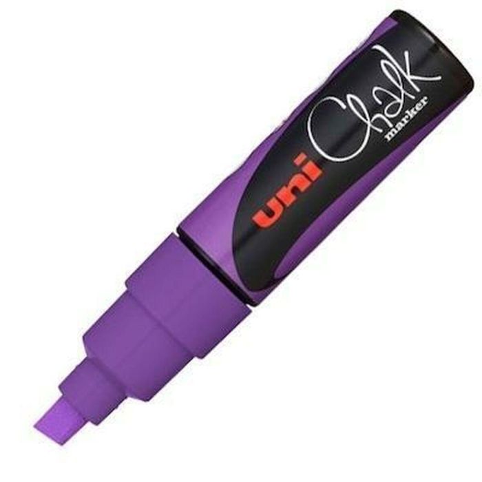 Rotuladores de tiza líquida Uni-Ball PWE-8K Violeta (6 Piezas) (6 Unidades) 2 Rotuladores de tiza líquida Uni-Ball PWE-8K Violeta (6 Piezas) (6 Unidades) 2