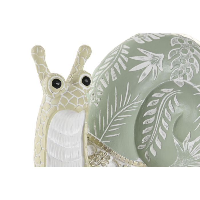 Figura Cottage DKD Home Decor Verde 9.5 x 14 x 21 cm (4 Unidades) 1