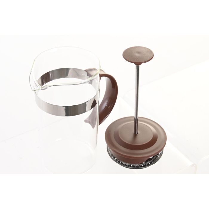 Cafetera Basicos DKD Home Decor Transparente Marron 9 x 18.5 x 16 cm 2 Cafetera Basicos DKD Home Decor Transparente Marron 9 x 18.5 x 16 cm 2