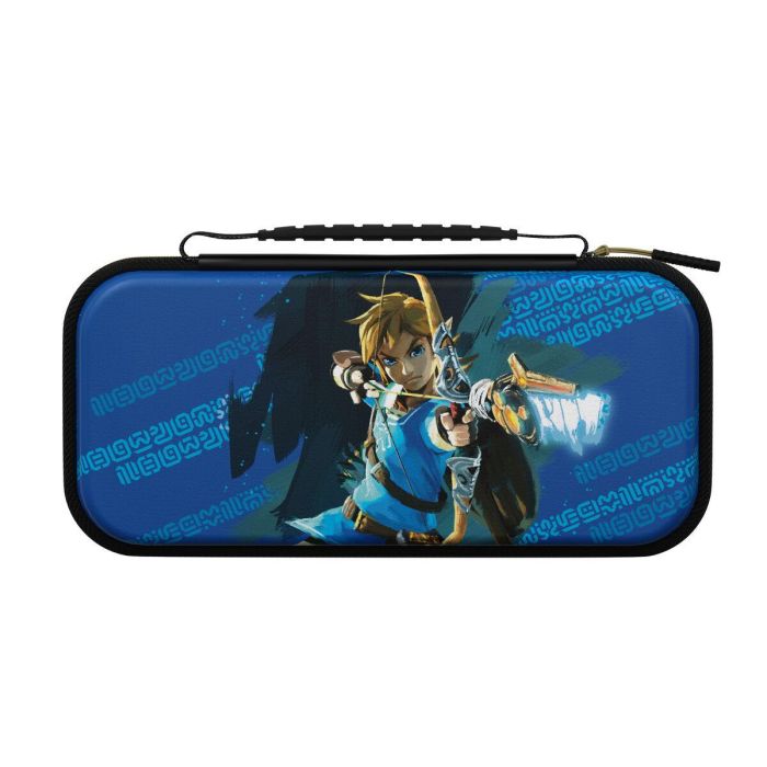 PDP PDP1702197271944 Funda Protectora con Diseño Link Luminoso y Soporte Integrado para Nintendo Switch 3